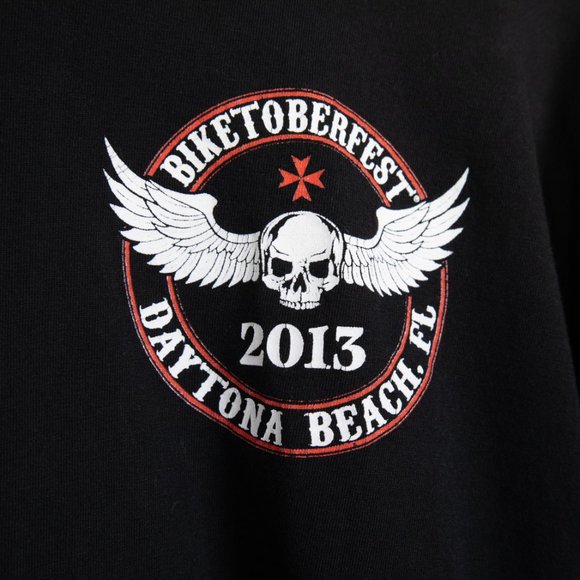 Biketoberfest Daytona Beach Florida long sleeve - Picture 5 of 8